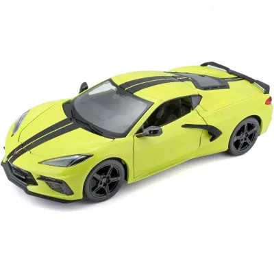 Masinuta Maisto, Chevrolet Corvette Stingray Coupe, 1:24, Galben