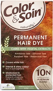3 Chenes Color & Soin Vopsea de păr, 10N Culoare blond platinat