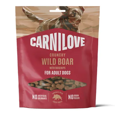 Carnilove Dog Crunchy Snack Wild Boar & Rosehips 200 g