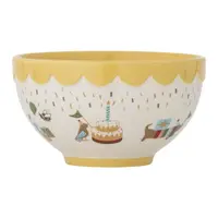 Bol pentru copii galben/crem din gresie ø 13,5 cm Celebrate – Bloomingville Mini