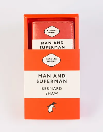 Portofel pentru card - Penguin Business Card Holder – Man and Superman