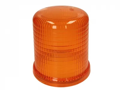 Sticla lampa semnalizare (galben Alb)
