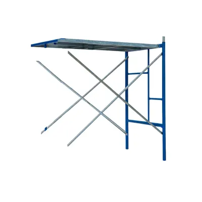 Extensie schela circulabila din otel H1700*L1800*W1219 cu 2 seturi de diagonale si o platformă