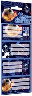 Etichete școlare Lizzy Card Top League Win - 12 buc