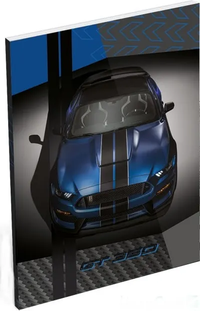 Agenda Lizzy Card - Ford Mustang GT, format A7