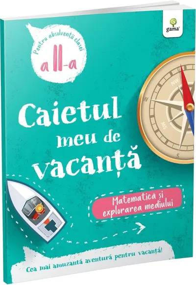 Caietul meu de vacanță. Matematică și explorarea mediului (clasa a II-a)