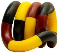 Jucarie antistres Tangle twist - Tesatura colorata