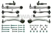 Set reparatie brate puntea fata SWAG pentru AUDI A4 B6, A4 B7, A6 C5 1.6-3.0 11.00-06.09