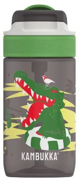 Sticla de apa pentru copii Kambukka Lagoon - Crocodil, 400 ml