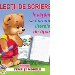 Lectii de scriere. Invatam sa scriem litere de tipar