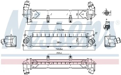 Intercooler potrivit HYUNDAI KONA, KONA SUV 1.0 07.17