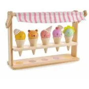 Stand pentru inghetata Scoops and Smiles-, 6 piese