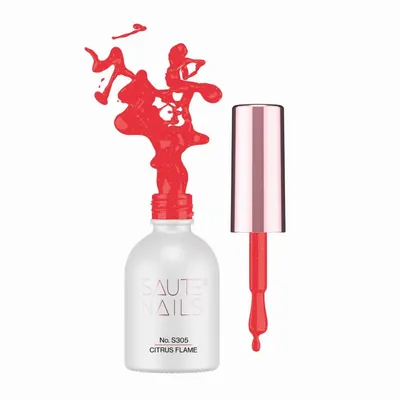 Ojă semi Saute Nails Citrus Flame - S305 8ml