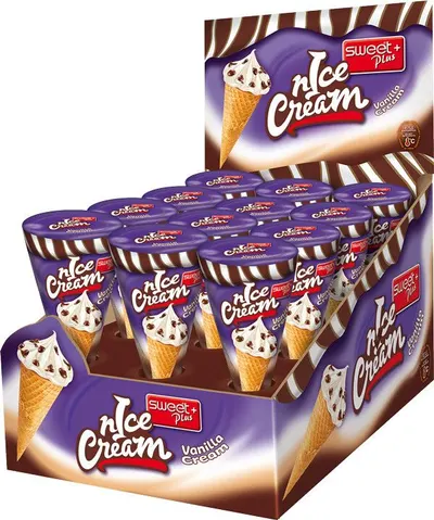 40 gr NICE CREAM CORNET cu vanilie 40 GR EN-GROS