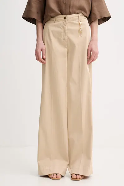 Fracomina pantaloni femei cu bumbac