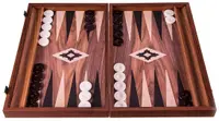 Table Manopoulos - Culoare nuc, 48 x 30 cm