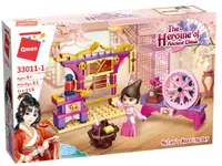 Set constructie Qman The Heroine of Ancient China - Mulan, Razboi de tesut