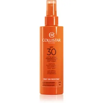 Collistar Smart Sun Protection Tanning Moisturizing Milk Spray SPF 30 spay-lotiune de protectie solara SPF 30