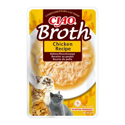 Ciao Broth pentru Pisici cu Pui