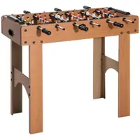 HOMCOM Teren de Fotbal Balilla Profesionala in Lemn MDF, 87x 4 x78cm | Aosom Romania