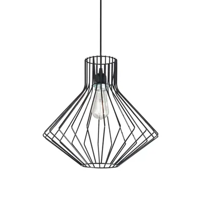 Corp de iluminat suspendat, lustra AMPOLLA-4 SP1 NERO