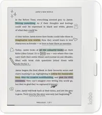 Cititor de cărți electronice Kobo - Libra Colour, 7'', 32GB, alb