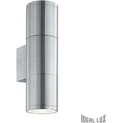Aplica de exterior Gun Mica, 2 becuri, dulie E27, L:65 mm, H:210 mm, Aluminiu