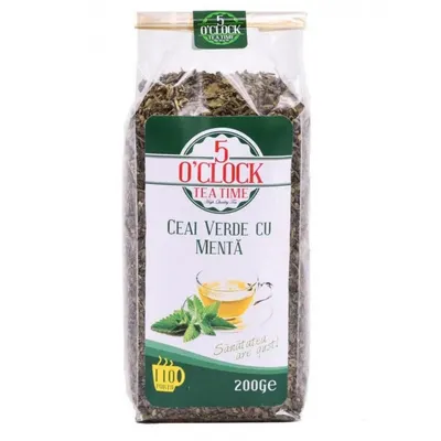 5 O'Clock Tea Ceai Verde cu Menta 200g