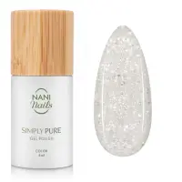 NaniNails Simly Pure unghii cu gel folosind UV / lampă cu LED culoare Moonbeam 5 ml