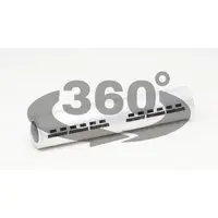 Mufa neizolata din aluminiu AT240 240mm2, (d1=20mm, L=126mm)
