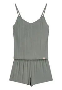Pijama dama Jenius2 verde pal - Logo