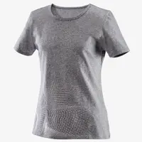 Tricou 100 educație fizică Gri închis Fete