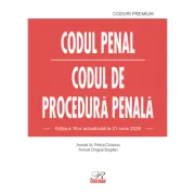 Codul penal. Codul de procedura penala. Editia a 16-a actualizata la 21 iunie 2026