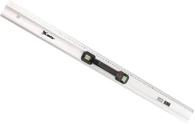 Nivelă cu linie MTX - 2 butoane lichide, 100 cm, metalică