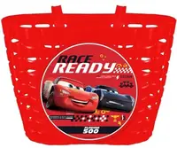 Coș de biciclete pentru copii BIKE SPORT - Cars 3, rosie