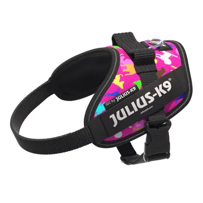 Ham Julius-K9 IDC Power, negru, reflectorizant, dimensiune XS (circumferința piept 40-53 cm), pentru câini cu greutate de 4-7 kg