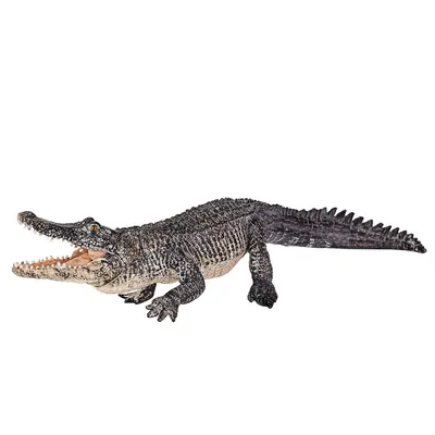 Figurină Mojo Animal Planet - Aligator cu maxilar mobil