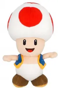 Jucarie de plus Nintendo Together Super Mario Toad Rouge 20 cm