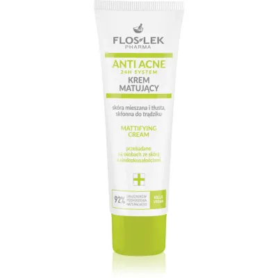 FlosLek Pharma Anti Acne crema matifianta pentru ten gras și mixt 50 ml