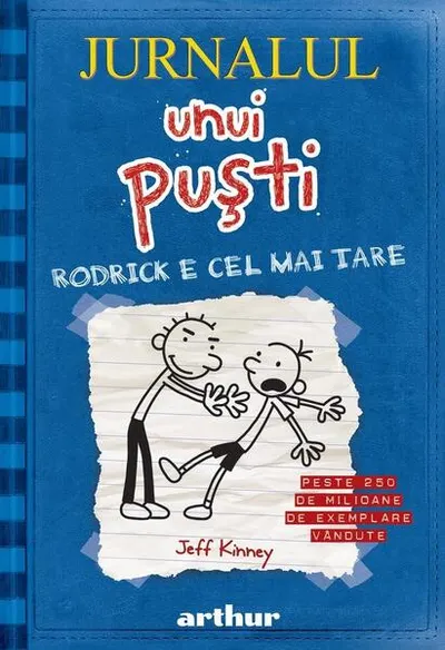 Rodrick e cel mai tare. Jurnalul unui puşti (Vol. 2) - Hardcover - Jeff Kinney