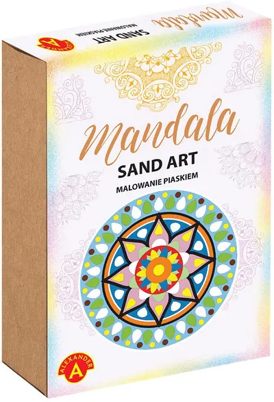 Set pentru desen cu nisip Alexander - Sand Art, Mandala 2