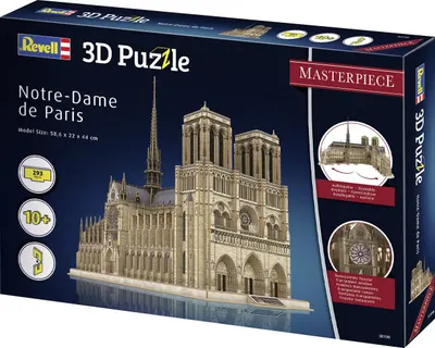 3D Puzzle Revell - Catedrala Notre-Dame