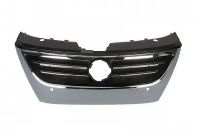 Grila radiator fata cu locas senzori parcare, crom VW PASSAT CC intre 2008-2012