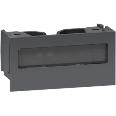 Unica system+, Suport eticheta Unica, antracit