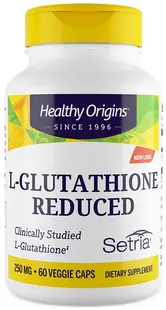 L-Glutathione Reduced, 250 mg, 60 capsule, Healthy Origins