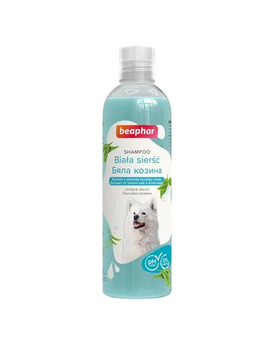 BEAPHAR Shampoo White Dod 250 ml sampon pentru caini cu blana alba