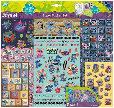 Set de stickere Totum - Stitch, 7 foi