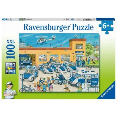 Puzzle Politie, 100 Piese