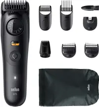 Aparat de tuns barba Braun - BT5560, Black/Mat