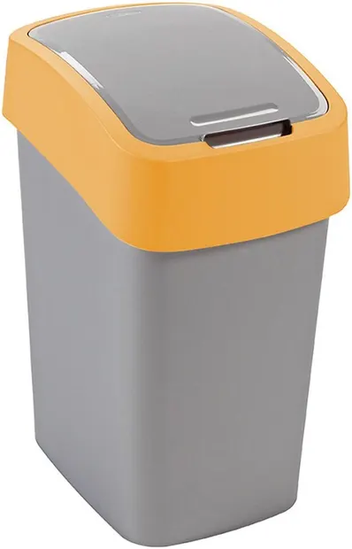 Coș de gunoi Curver - Flip, 25 l, portocaliu